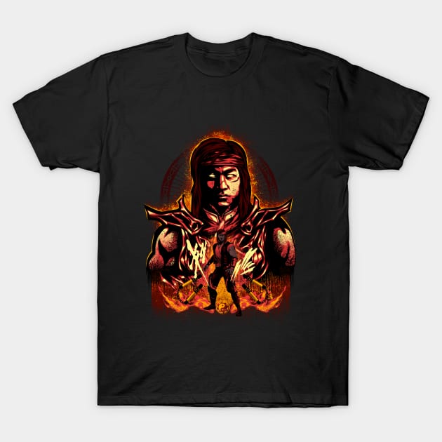 Attack of Liu Kang T-Shirt by HyperTwenty